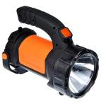 Фонарь прожектор резинопласт Чингисхан аккумуляторный 1+12LED 3Вт+3Вт 17*13см ГЦ/223-005