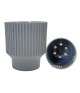 АРКАДА Горшок д/растений 7,2л д23см Серый муссон Ливингрин/АР23-70