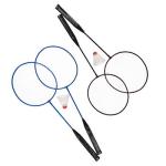 Набор д/игры в бадминтон (ракетка 2шт+волан) сетка ГЦ/136-007 