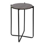 Стол журнальный Ника 43*65*43см HHST3/1 дуб шале/черный/35106