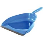 Совок д/мусора с резиновой кромкой Премиум голубой Мультипласт/MPG962410 (30)