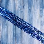 Дождик 7,5см*1,5м синий СЛ/9271007