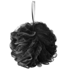 Мочалка д/тела Шар 60гр черный Рыжий кот/110083 МИН 5шт 