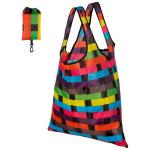 Сумка хозяйственная складная 38*55см Геометрия Рыжий кот СКР/104364