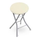 Табурет складной слоновая кость Ника/ТБСК2/1 ---