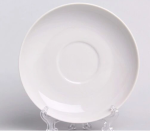 Блюдце фарфор 14см Белье Дулевский ФЗ/028212