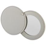 Зеркало карманное полиуретан/стекло круг д7см серое СКР/109513 МИН 5шт