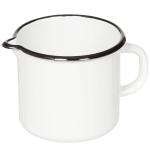 Кружка эмал 1л с носиком белая КМК/40104-072/б/329740