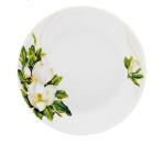 Тарелка плоская фарфор д20см Яблоня круг/т8-7882