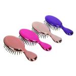 Расческа массажная пластик 13,8*5,6см Глянец 3цв ЮL/356-922