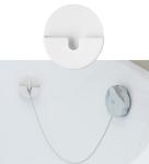 Держатель д/пробки d45см в ванную белый МХТ/1DDVR4524_02 ---