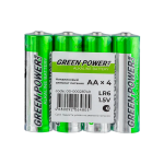 Батарейка LR06 GREEN POWERlab алкалин пальчик запайка 4шт/00-00028749