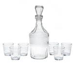 Набор графин стекл+стопки 6шт д/вина Мираж Декостек/1230-Г