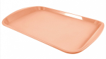 Поднос пласт 36,5*25,5см персиковая карамель Пластик Репаблик/РТ9214ПК-12(м)