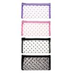 Косметичка на молнии из сетки 20*10см ЮL/327-336
