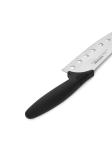 Нож нерж сталь/пластик ручка Аттрибут Шеф лезвие 16см сантоку/AKC026