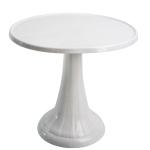 Стол пласт д50см круглый орех Бриг/10-02 ---