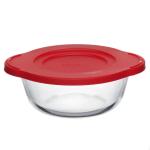 Кастрюля д/СВЧ стекл с пластик крышкой 0,84л Borcam/59133PLS 