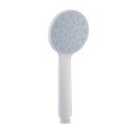 Лейка д/душа 1 режим 80мм белая /582-061