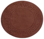 Коврик д/ванной комнаты д67см Confetti Maximus Brown шоколадный 518/55662