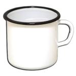 Кружка эмал 0,4л белый КМК/40104-032б