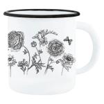 Кружка эмал 1л Je t’aime белая Аппетит ПЛТ/1с3с