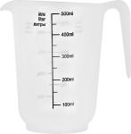 Кувшин мерный 0,5л прозрачный Пластик Репаблик/PT305210999 (м)