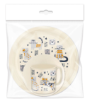 Набор посуды д/детей тарелка д21,5см миска д13см кружка 280мл IL/221175625/01