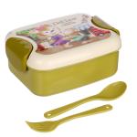 Ланч-бокс пласт 350мл с вилкой и ложкой Медвежата ГЦ/829-205