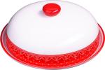 КРАСНЫЙ УЗОР Блюдо д/блинов доломит с крышкой 23,8*11см LR/28898