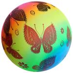 Мяч надувной ПВХ д22см Бабочки микс СЛ/1891293